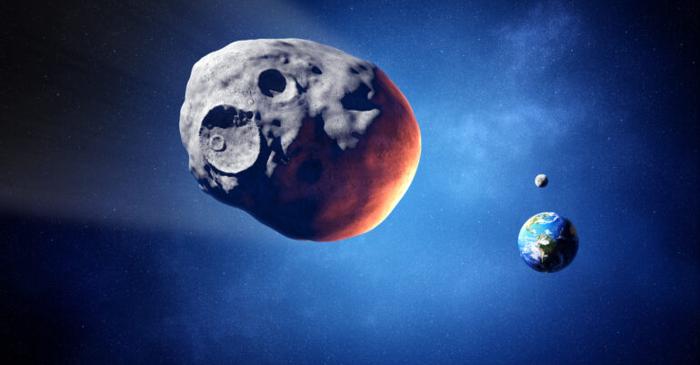 Un asteroid cât Statuia Libertății trece azi aproape de Pământ
