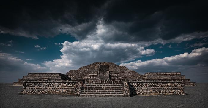 Cinci mega-tremure de pământ au dus la dispariția acestui oraș pre-Aztec