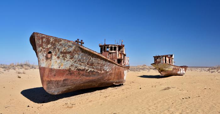 Cum a secat Marea Aral în doar câteva decenii?
