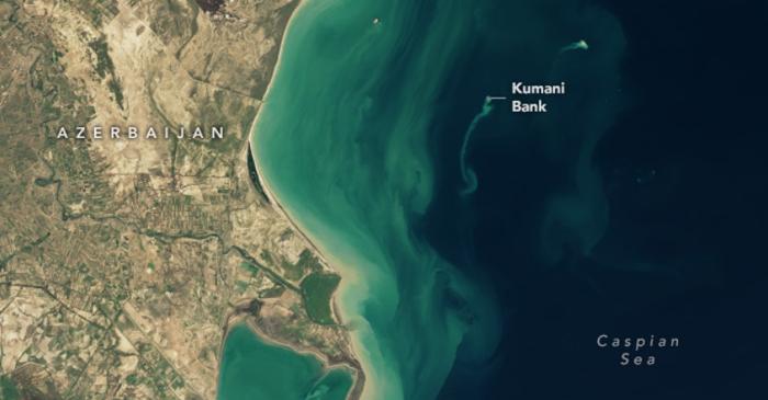 De ce dispare o insulă din Marea Caspică?