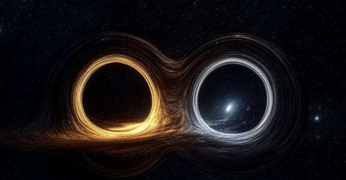 O fuziune a găurilor negre confirmă simetriile fundamentale ale Universului