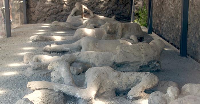 ADN-ul a dezvăluit adevărul despre presupusele familii din Pompei