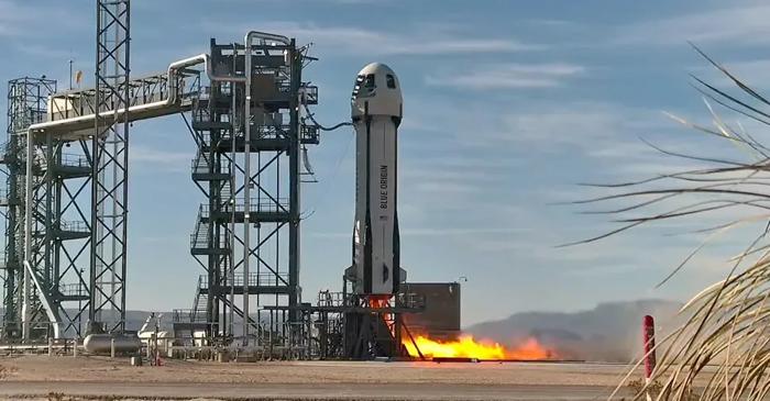 Blue Origin a testat cu succes tehnologii lunare în noua misiune NS-29