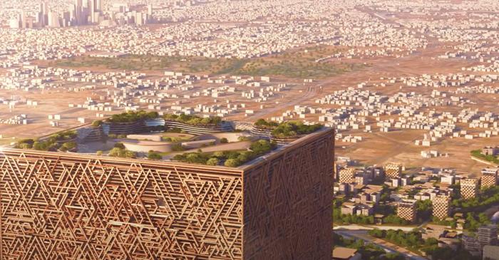 Arabia Saudită construiește un zgârie-nori în formă de cub cu o latură de 400 de metri pentru 400.000 de locuitori