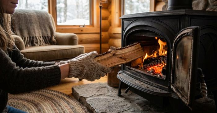 O greșeală frecventă la încălzirea cu lemne poluează masiv și afectează sănătatea