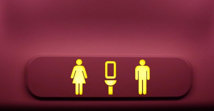 Diferența de presiune de la altitudine creează aspirația puternică a toaletelor din avion