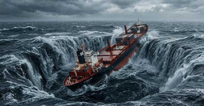 Ce fenomen maritim invizibil este capabil să înghită nave întregi?