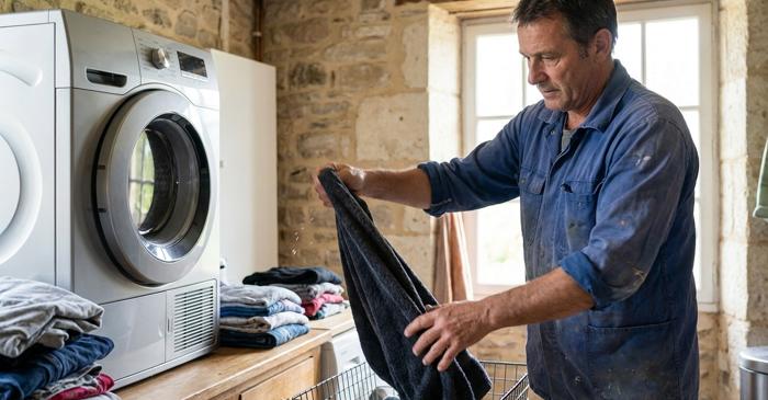 Ce setare a mașinii de spălat reduce dramatic consumul uscătorului de rufe?