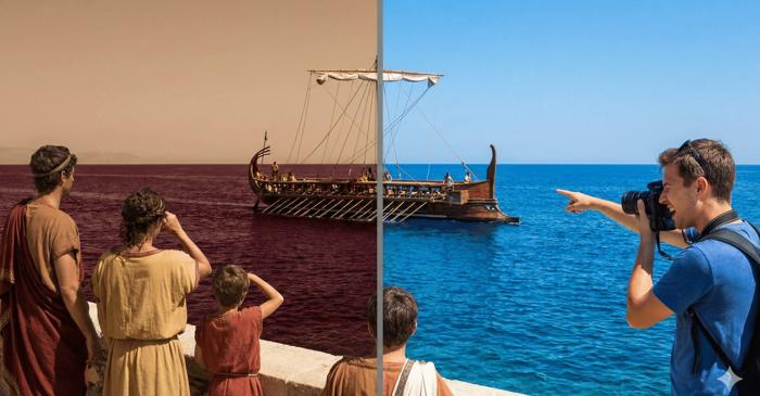 Limbajele antice nu aveau cuvânt pentru culoarea albastră și asta schimba percepția realității