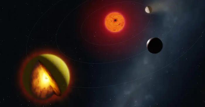 O exoplanetă de sulf menține oceanul de magmă în fierbere prin propria atmosferă