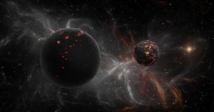 Un presupus sistem stelar cu gaură neagră ar putea conține în schimb materie întunecată