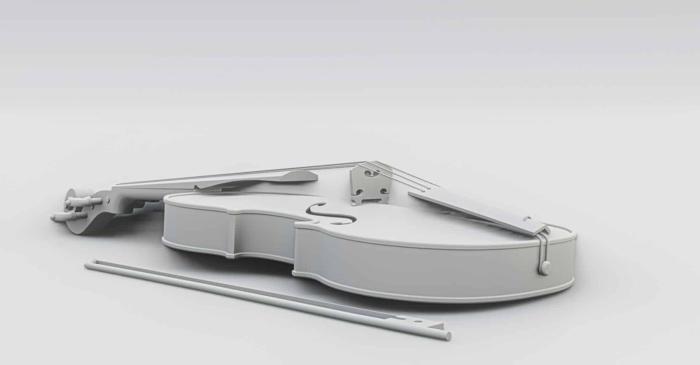 Fizicienii britanici au creat o vioară mai mică decât un fir de păr