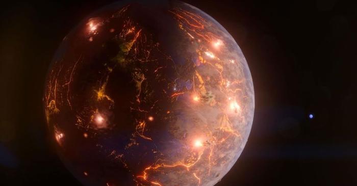 O nouă exoplanetă acoperită de vulcani ar putea susține o atmosferă și apă lichidă
