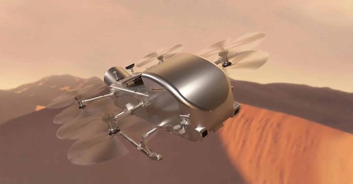 NASA construiește o dronă de 3,35 miliarde de dolari pentru Titan