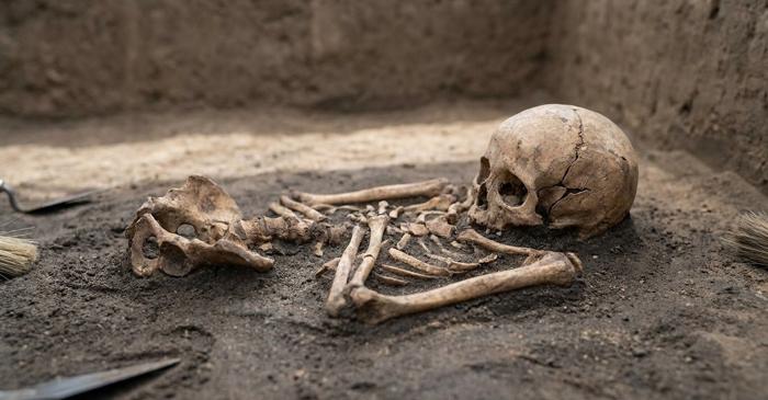 Scheletul unui copil sclav descoperit într-o brutărie din Pompei a rescris istoria sclaviei romane