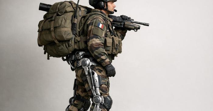 Sarcina de 100 de kilograme și 20 de kilometri: exoscheletul care redefinește misiunile militare